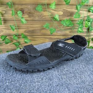 Reebok Men's‎ Sport Sandal Black Synthetic Size 10 Medium Gently Used 2025
